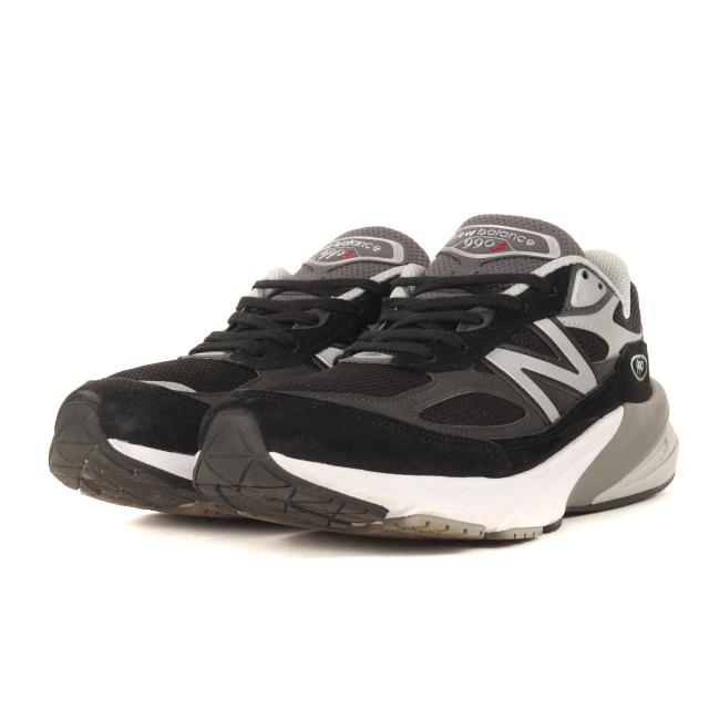 NEW BALANCE ニューバランス サイズ:US9.5 D(27.5cm) | M990 BK6 / V6 (MADE IN USA) | ブラック 黒 | ローカット スニーカー シューズ 靴【メンズ】【中古】【K4536】