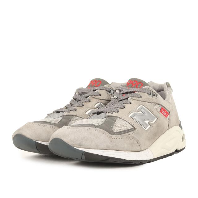 NEW BALANCE ニューバランス サイズ:US9.5 D(27.5cm) | M990 VS2 / V2 (MADE IN USA) | グレー | ローカット スニーカー シューズ 靴【メンズ】【中古】【K4536】