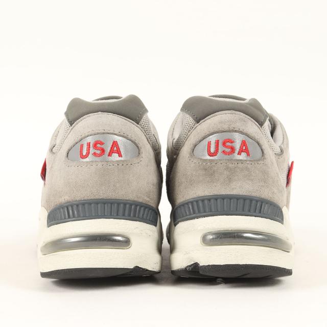 NEW BALANCE ニューバランス サイズ:US9.5 D(27.5cm) | M990 VS2 / V2 (MADE IN USA) | グレー | ローカット スニーカー シューズ 靴【メンズ】【中古】【K4536】