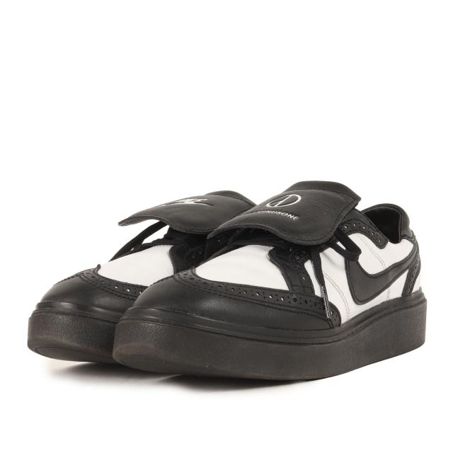 NIKE ナイキ サイズ:US9.5(27.5cm) | PEACEMINUSONE KWONDO1 (DH2482-101) | ピースマイナスワン コラボ クウォンド1 | ブラック ホワイト 黒白 | ローカット スニーカー シューズ 靴【メンズ】【中古】【K4536】