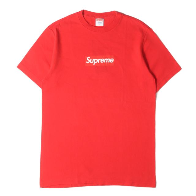 Supreme シュプリーム Tシャツ レッド サイズ:M | 00s ボックスロゴ クルーネック Tシャツ (Box Logo Tee) | トップス カットソー 半袖【メンズ】【中古】【K4537】