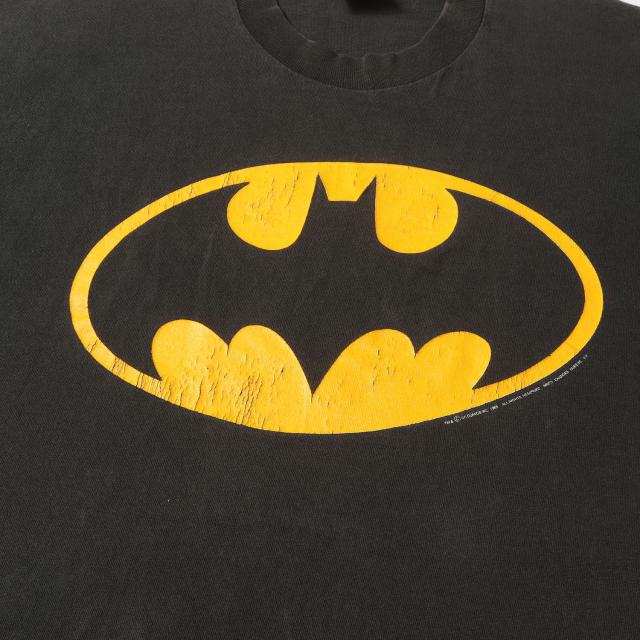 90s - 00s ヴィンテージ古着 | 90s DC Comics バットマン ロゴマーク Tシャツ | USA製 FRUIT OF THE LOOM | 90年代 | ブラック 黒 | サイズ:L | トップス カットソー 半袖 | SF 映画 MOVIE【メンズ】【中古】【K4537】_3