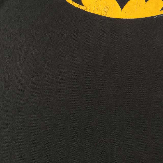 90s - 00s ヴィンテージ古着 | 90s DC Comics バットマン ロゴマーク Tシャツ | USA製 FRUIT OF THE LOOM | 90年代 | ブラック 黒 | サイズ:L | トップス カットソー 半袖 | SF 映画 MOVIE【メンズ】【中古】【K4537】_5