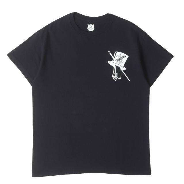 TRIPSTER トリップスター Tシャツ ブラック 黒 サイズ:M | アイコンマーク クルーネック Tシャツ | トップス カットソー 半袖【メンズ】【中古】【美品】【K4537】