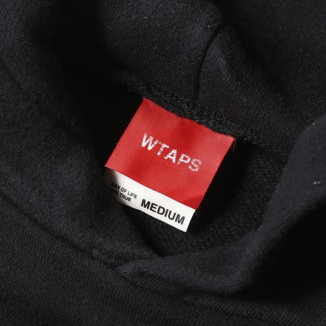 「WTAPS」 プルオーバーパーカー S ブラック MEN WTAPS」 プルオーバーパーカー S ブラック MEN