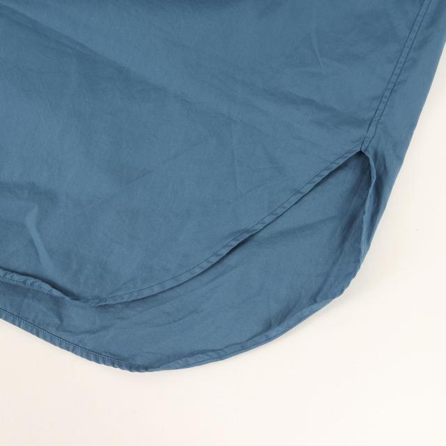 :colon コロン シャツ ブルー サイズ:1 | 24AW 1インプリーツ ブロード ロング シャツ (CSH-1) | 日本製 | トップス カジュアルシャツ 長袖【メンズ】【中古】【新品同様】【K4543】_4