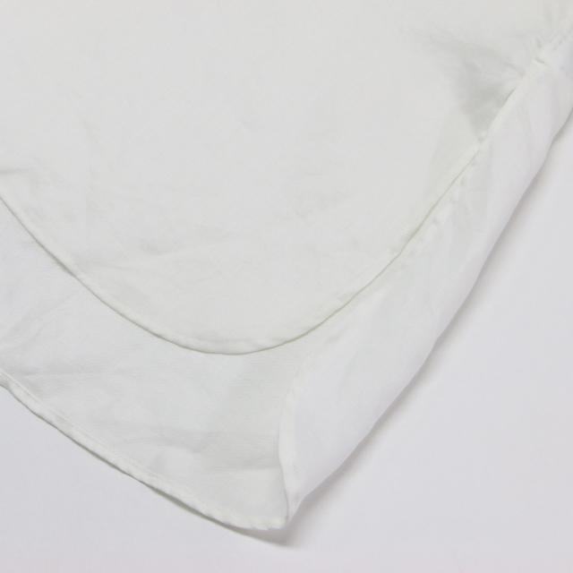 ebure エブール ブラウス アイボリー サイズ:38(M) | ラミー サテン