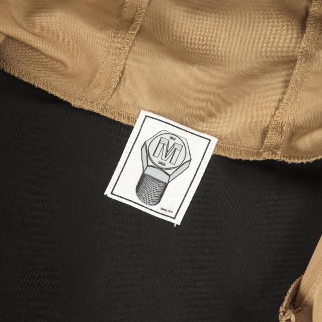 M&M エムアンドエム ジャケット  ベージュ ブラック サイズ:M | 2トーン フルジップ フード ジャケット | アウター ブルゾン 上着【メンズ】【中古】【K4544】 M&M エムアンドエム ジャケット ベージュ ブラック サイズ:M | 2トーン