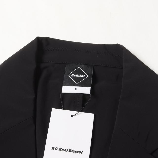 F.C.Real Bristol エフシーレアルブリストル ジャケット ブラック 黒 サイズ:S | 25SS 4WAY ストレッチナイロン テック ブレザー / テーラードジャケット (TECH TEAM BLAZER) | アウター ブルゾン 上着【メンズ】【K4544】