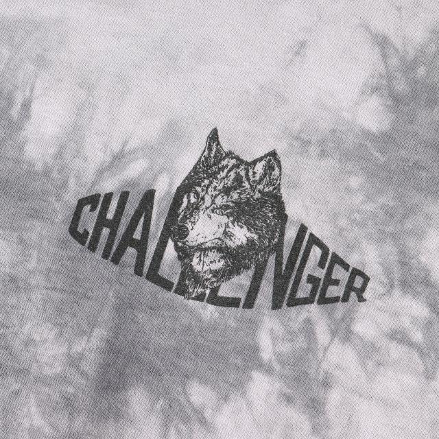 CHALLENGER チャレンジャー Tシャツ グレー サイズ:L | 22AW ウルフ