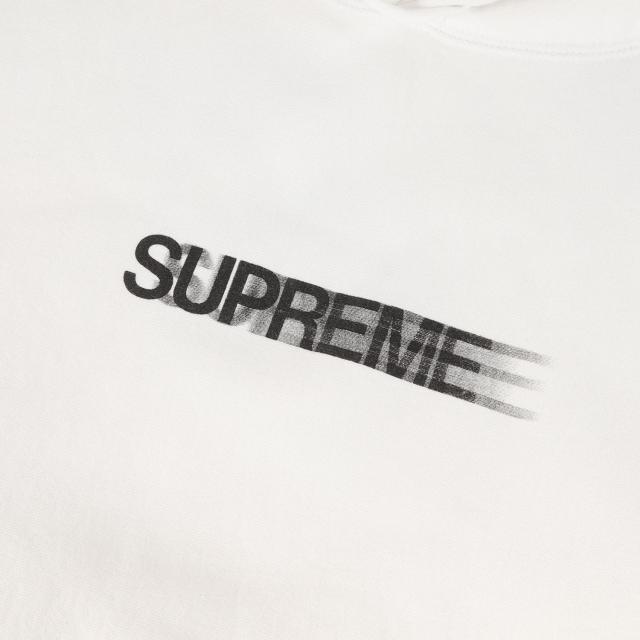 Supreme シュプリーム パーカー ホワイト 白 サイズ:L | 23SS モーションロゴ スウェットパーカー (Motion Logo Hooded Sweatshirt) | トップス フーディー プルオーバー【メンズ】【中古】【K4545】 Supreme シュプリーム パーカー ホワイト 白 サイズ:L | 23SS