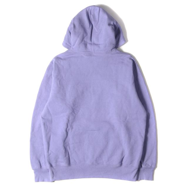 Supreme シュプリーム パーカー ライトバイオレット サイズ:M | アドレスロゴ 刺繍 スウェット パーカー (HQ Hooded Sweatshirt) | トップス フーディー プルオーバー【メンズ】【中古】【K4566】 Supreme シュプリーム パーカー ライトバイオレット サイズ:M