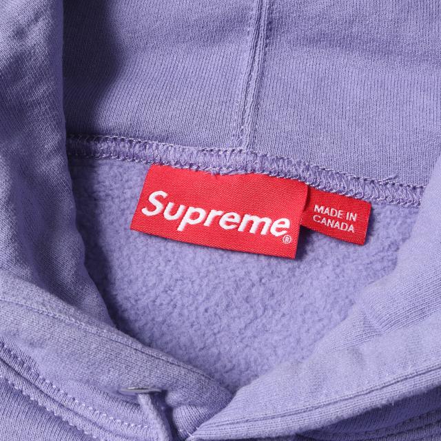 Supreme シュプリーム パーカー ライトバイオレット サイズ:M | アドレスロゴ 刺繍 スウェット パーカー (HQ Hooded Sweatshirt) | トップス フーディー プルオーバー【メンズ】【中古】【K4566】_2