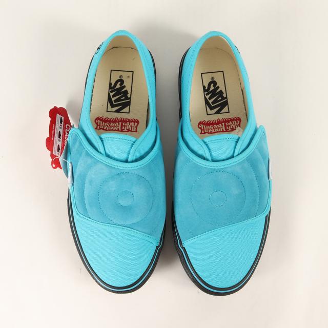 VANS バンズ サイズ:US8(26.0cm) | 23SS 長瀬智也 ROLLER Magazine ANTI-NORMAL AUTHENTIC BAND | ローラーマガジン オーセンティック バンド | ブルー | ローカット スニーカー シューズ 靴 コラボ【メンズ】【K4547】