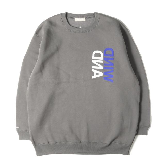 WIND AND SEA ウィンダンシー スウェット グレー サイズ:XL | ブランドロゴ クルーネック スウェットシャツ | トップス トレーナー プルオーバー 【メンズ】【中古】【新品同様】【K4547】