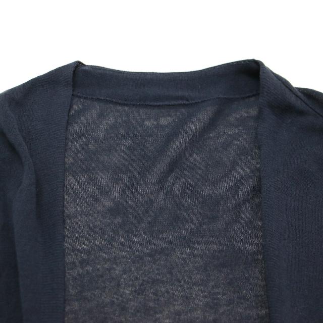 美品⭐︎MUSE de Deuxieme Classeショートカーディガンネイビー Deuxieme Classe ドゥーズィエム クラス カーディガン ネイビー