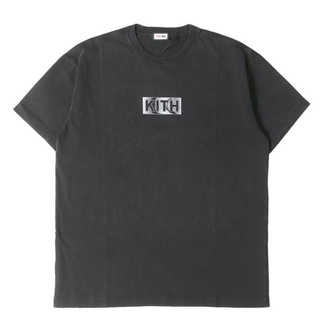KITH NYC キス ニューヨークシティー Tシャツ ブラック 黒 サイズ:M | 24SS MARVEL ヴィンテージ加工 シルバーサーファー クルーネック Tシャツ (Silver Surfer Vintage Tee) | トップス カットソー 半袖 | コラボ【メンズ】【K4549】 KITH NYC キス ニューヨークシティー Tシャツ ブラック 黒 サイズ:M