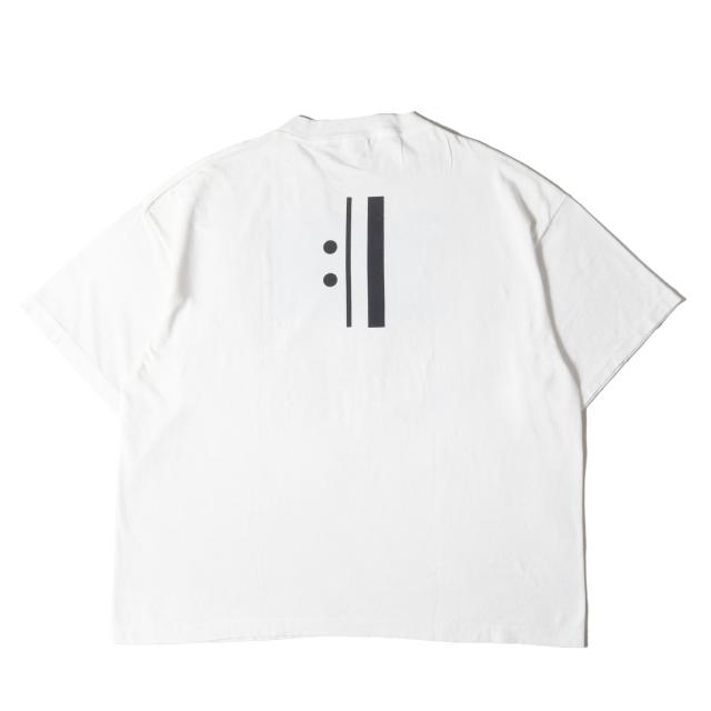 SAINT MICHAEL セントマイケル Tシャツ ホワイト 白 サイズ:XXL | 25SS シン・エヴァンゲリオン劇場版:|| GEEKS RULE ヴィンテージ加工 Tシャツ (EV_SS TEE) | トップス カットソー 半袖 | コラボ【メンズ】【K4549】_1