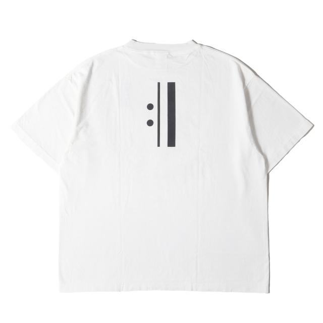 SAINT MICHAEL セントマイケル Tシャツ ホワイト 白 サイズ:XL | 25SS シン・エヴァンゲリオン劇場版:|| GEEKS RULE ヴィンテージ加工 Tシャツ (EV_SS TEE) | トップス カットソー 半袖 | コラボ【メンズ】【K4549】_1