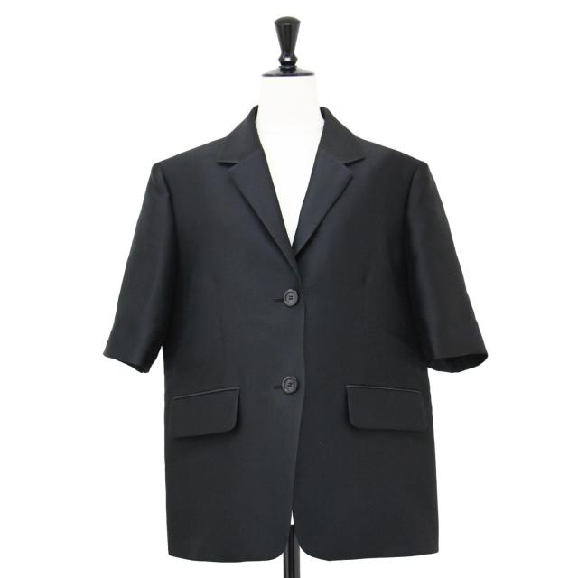 美品 theory luxe 24SS 定価6.3万 リネンジャケット ブラック 美品 theory luxe 24SS 定価6.3万 リネンジャケット ブラック