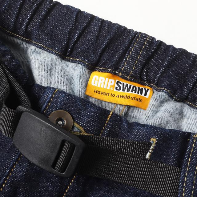 BIT BLUE別注 グリップスワニー ジョグ 3D デニム ストレッチ パンツ GRIP SWANY グリップスワニー JOG 3Dパンツストレッチデニム