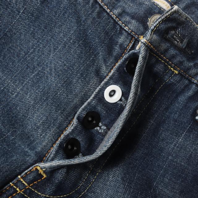 visvim ビズビム パンツ インディゴ サイズ:34×28 | セルビッチ