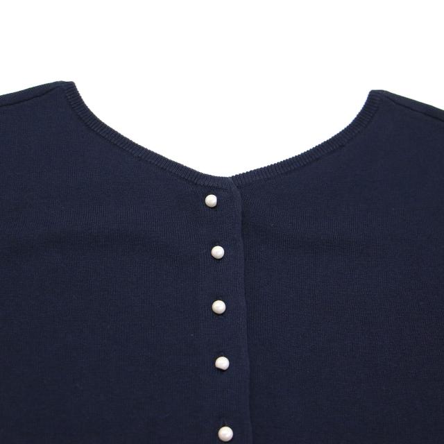 自由区 ジユウク ネイビー 紺 サイズ:32(XXS) | 23春夏 ハイツイスト