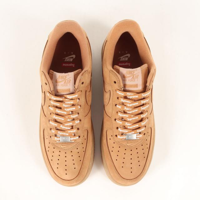 Supreme シュプリーム サイズ:US10(28.0cm) | NIKE AIR FORCE 1 LOW W SP WHEAT (DN1555-200 / 2021年製) | ナイキ エアフォース1 ウィート | フラックス | ローカット スニーカー シューズ 靴 | コラボ 別注【メンズ】【K4551】