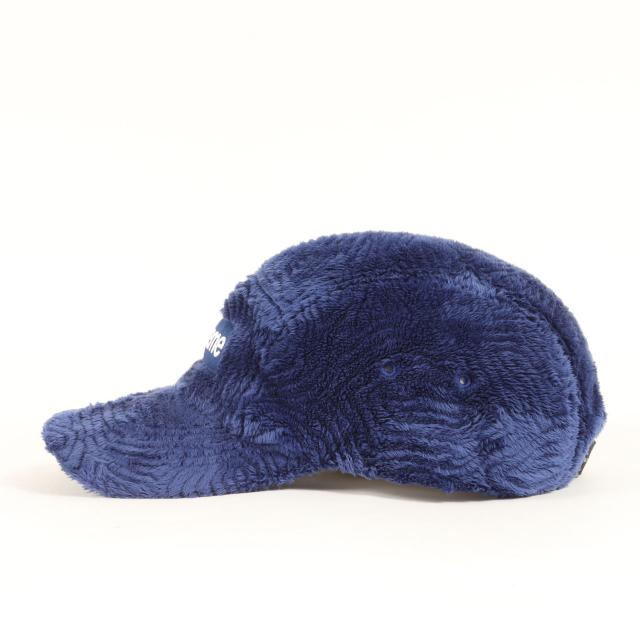 Supreme シュプリーム キャップ ネイビー 紺 サイズ:FREE | 22AW スワール フリース ボックスロゴ キャンプキャップ (Swirl Fleece Camp Cap) | BOX LOGO | ブランド 帽子【メンズ】【中古】【美品】【K4552】_1