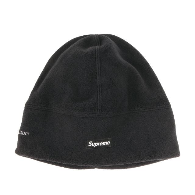 Supreme シュプリーム ビーニー ブラック 黒 サイズ:FREE | 23AW ポーラテック フリース ビーニー (Polartec Beanie) | ブランド 帽子 ニットキャップ【メンズ】【中古】【新品同様】【K4552】