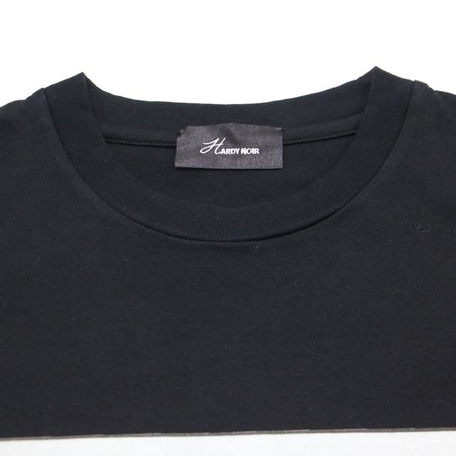 HARDY NOIR アルディーノアール Tシャツ ブラック 黒 サイズ:FREE | 23春夏 フォトプリント 半袖 Tシャツ / カットソー | クルーネック ハーフスリーブ コットン | 日本製 | トップス【レディース】【中古】【K4552】_4