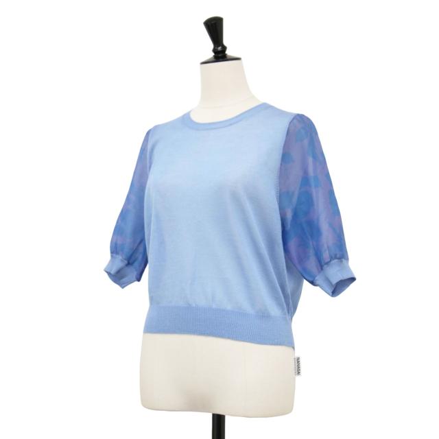 SOULEIADO ソレイアード ニット ライトブルー系 サイズ:S(9号) | 23春  