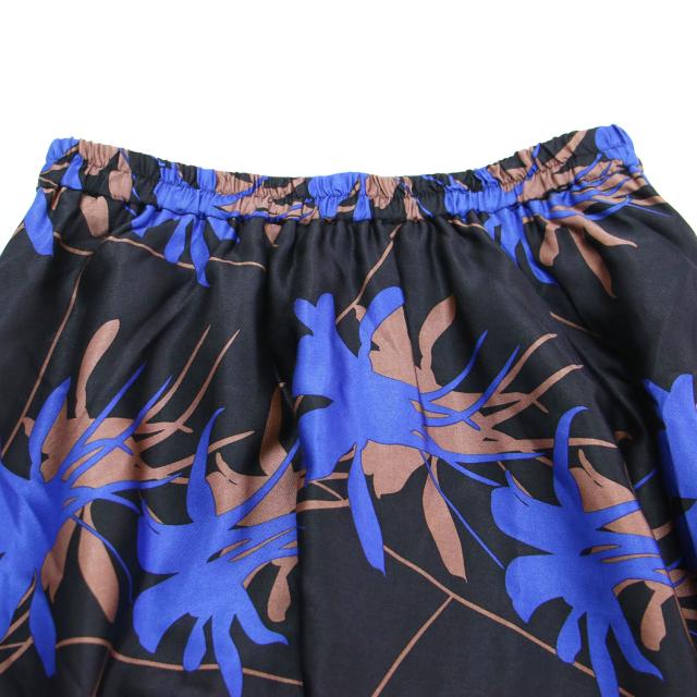 DES PRES デプレ スカート ブルー系 サイズ:34(7号) | 21秋冬 フラワー  