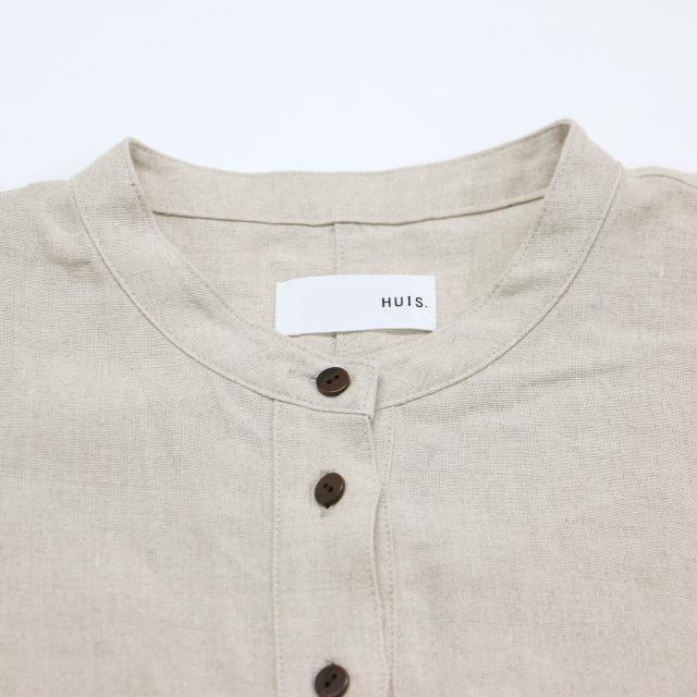 HUIS ハウス ワンピース きなり サイズ:FREE | シャトルリネン バンド