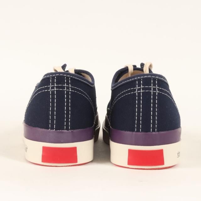 toast FOOT & EYE GEAR トースト フット & アイ ギア サイズ:US8.5(26.5cm) | JOURNAL STANDARD別注 キャンバス スニーカー (jam) | ネイビー(Delete) 紺 | ローカット シューズ 靴 | コラボ 別注【メンズ】【K4554】