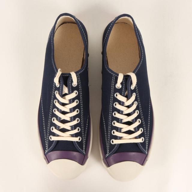 toast FOOT & EYE GEAR トースト フット & アイ ギア サイズ:US8.5(26.5cm) | JOURNAL STANDARD別注 キャンバス スニーカー (jam) | ネイビー(Delete) 紺 | ローカット シューズ 靴 | コラボ 別注【メンズ】【K4554】