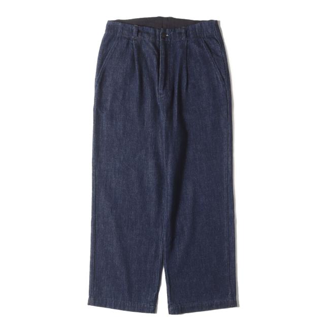 CONFECT コンフェクト パンツ インディゴ サイズ:3 | 24AW ルーズ デニム ワーク トラウザーズ スラックス パンツ (02244-0025) | ボタンフライ | ボトムス ジーンズ ジーパン ズボン | 日本製【メンズ】【中古】【K4555】