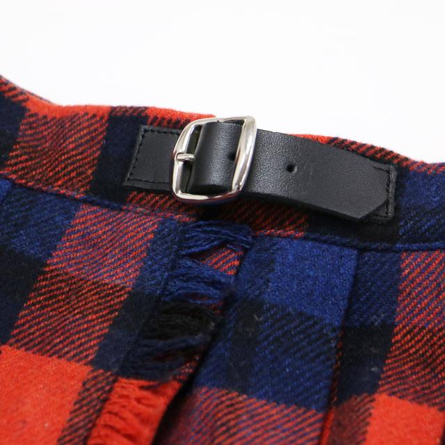 ONEIL OF DUBLIN オニールオブダブリン スカート オレンジ ネイビー  