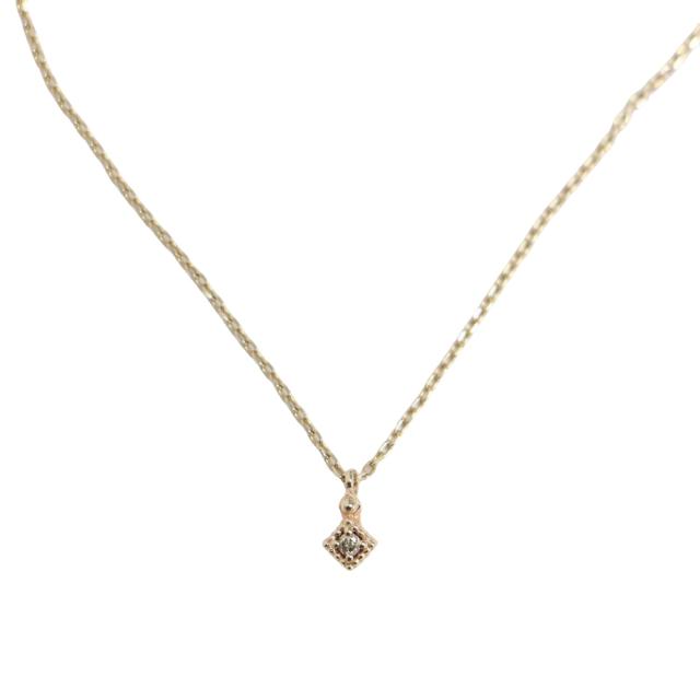 NOJESS ノジェス K10YG ダイヤモンド ネックレス | ひし形