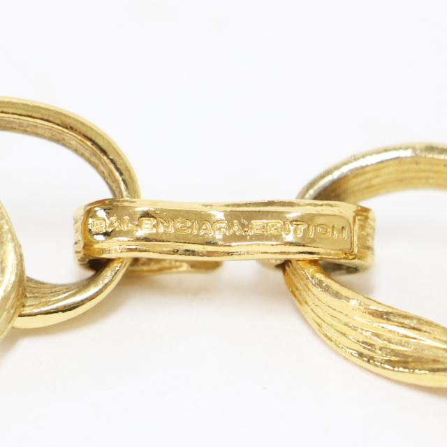 BALENCIAGA ゴールド チェーンネックレス 中古・古着通販】BALENCIAGA