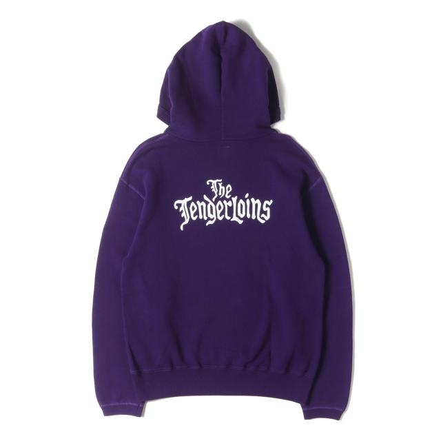 TENDERLOIN テンダーロイン パーカー パープル サイズ:S | ブランドロゴ スウェットパーカー | トップス フーディー プルオーバー【メンズ】【中古】【K4556】