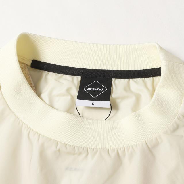 F.C.Real Bristol エフシーレアルブリストル オフホワイト 白 サイズ:S | 25SS ナイロン プラクティス ピステ (PRACTICE PISTE) | トップス プルオーバー【メンズ】【K4556】