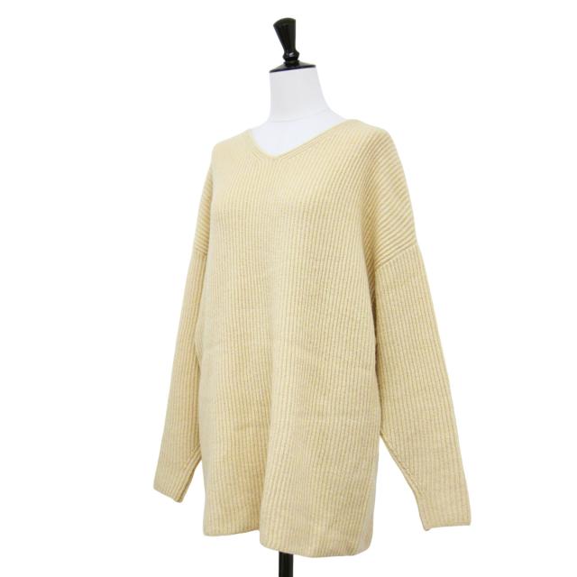 Ballsey ボールジー ニット イエロー サイズ:S(9号) | ウール セーブル  