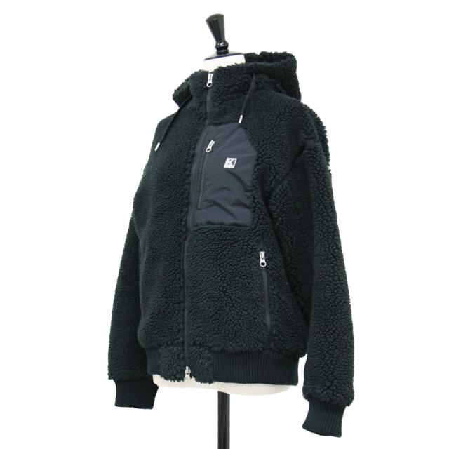 HELLYHANSEN ヘリーハンセン ファイバーパイルサーモフーディ ブラック