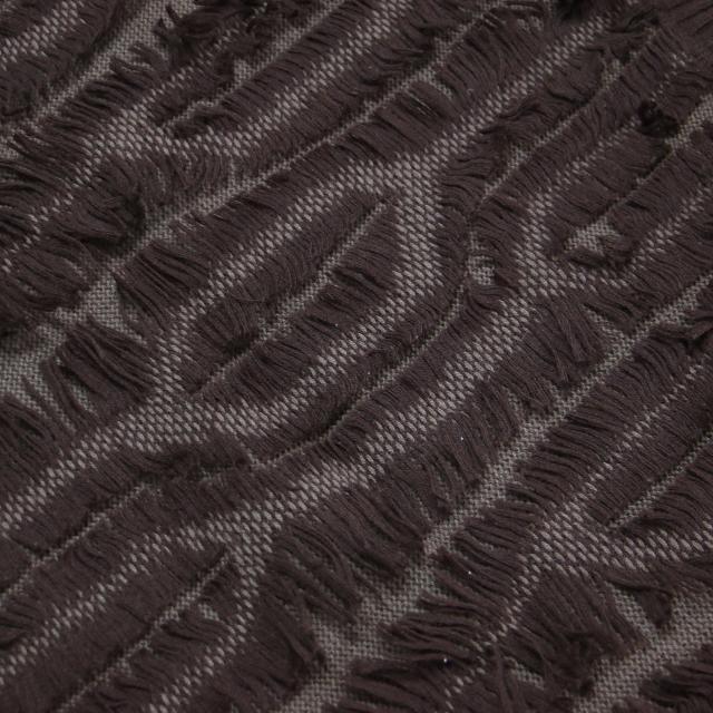 ASTRAET アストラット ニット ブラウン サイズ:FREE | 24春夏 5G フリンジ クルーネック ニット | プルオーバー 長袖 ウール モザイク柄 ジャガード | トップス セーター【レディース】【中古】【K4556】 ASTRAET アストラット ニット ブラウン サイズ:FREE | 24春夏 5G