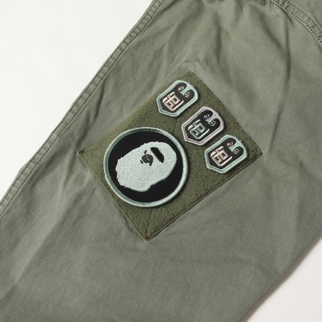 A BATHING APE モッズコート オリーブ