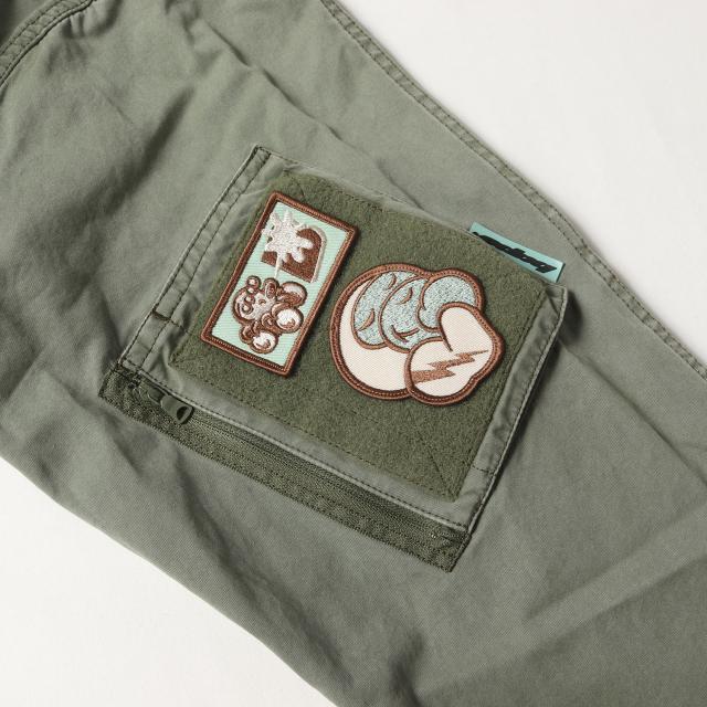 A BATHING APE ア ベイシング エイプ コート オリーブ サイズ:M