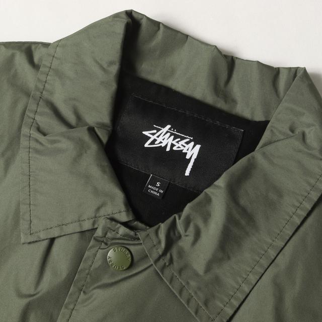 STUSSY ステューシー ジャケット カーキ サイズ:S | ストックロゴ