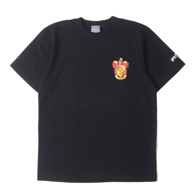 Others Vintage Brand | 00s ハリーポッターと秘密の部屋 ワンポイント グリフィンドール ロゴ Tシャツ | DEADSTOCK MADE IN JAPAN ブラック 黒 | 00年代 古着 ヴィンテージ | トップス カットソー 半袖【メンズ】【中古】【K4559】