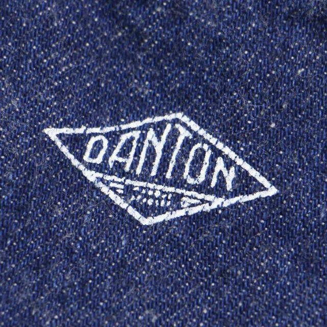 DANTON ダントン ワンピース インディゴ サイズ:36(S) | 24春夏 デニム ジャンパー スカート ワンピース | サロペット | ロング丈 Aライン フレア コットン | トップス ドレス | 日本製【レディース】【中古】【K4566】